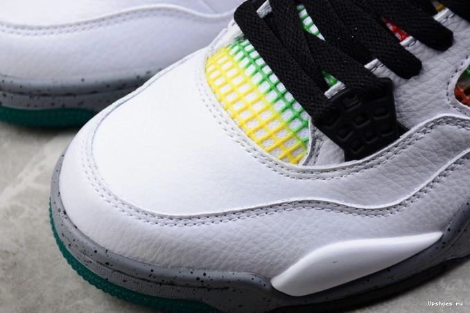 AQ9129-100 Retro Rasta Lucid Jordan Green 4 0225